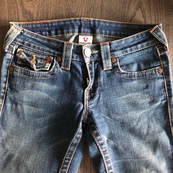 Vintage True Religion “Joey” Flare Leg Jeans. Size 26 - Picture 2 of 10